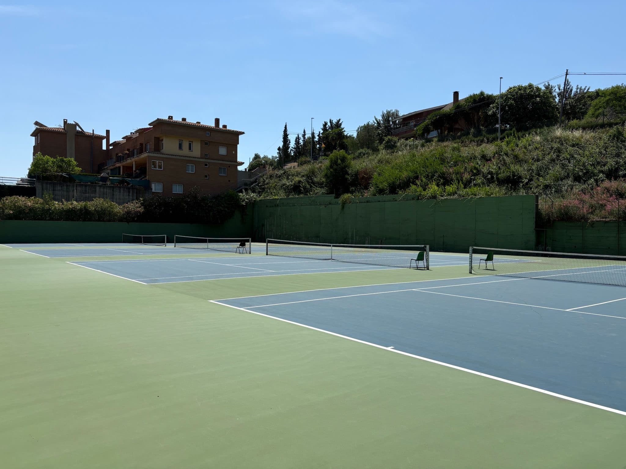Tennis courts